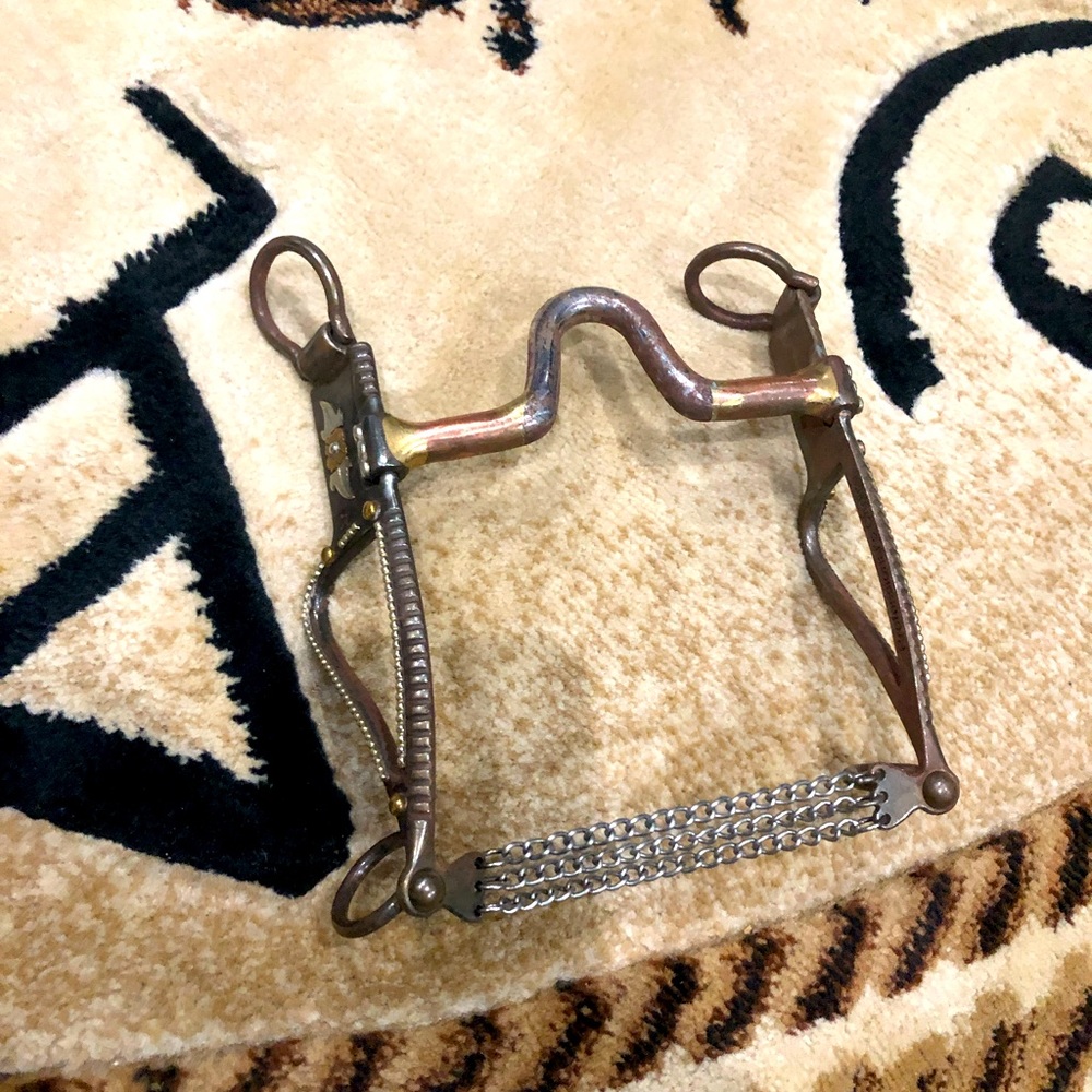 Lightly used, Bob Avila collection, Fresno style cheek Bit